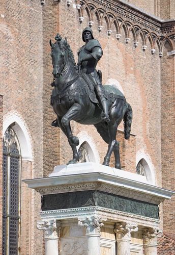 威尼斯将军雕像（威尼斯雕像图片）