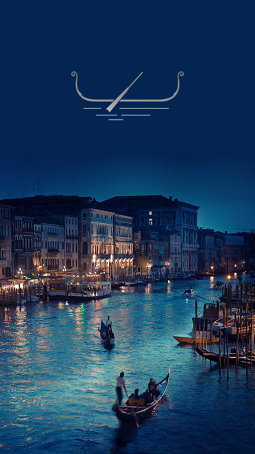 威尼斯夜韵（威尼斯的夜景）